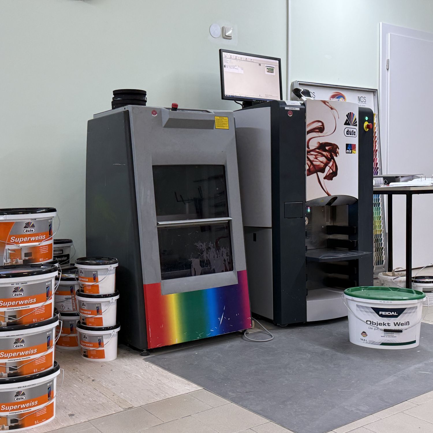 Farbmischmaschine