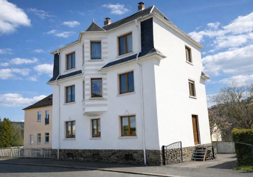 Farbliche Gestaltung Fassade Ort: Zschopau Auftraggeber: Privat