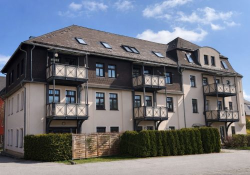 Farbliche Gestaltung Fassade Ort: Zschopau Auftraggeber: Privat